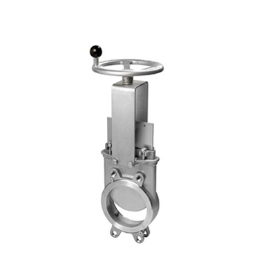 Válvula de guillotina unidireccional tipo wafer de altas prestaciones de uso general